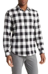 THEORY RAMMY BOLD PLAID FLANNEL BUTTON-UP SHIRT