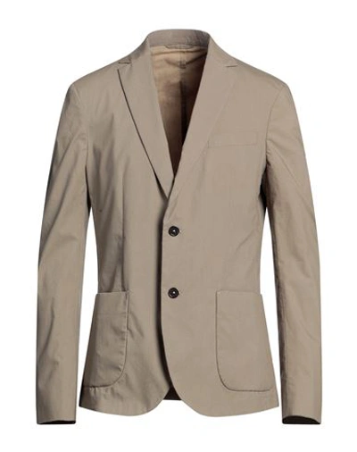 Marciano Man Blazer Beige Size 36 Cotton, Polyester, Elastane