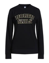 NORTH SAILS NORTH SAILS WOMAN SWEATSHIRT MIDNIGHT BLUE SIZE XL VISCOSE, NYLON, ELASTANE