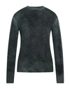 120% Lino Man Sweater Dark Green Size Xl Alpaca Wool, Polyamide, Wool