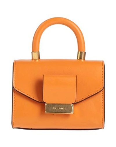 Visone Woman Handbag Mandarin Size - Soft Leather