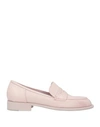 Pomme D'or Woman Loafers Light Pink Size 8 Soft Leather