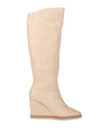 Lola Cruz Woman Knee Boots Blush Size 10 Soft Leather In Pink
