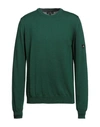 Navigare Man Sweater Green Size Xxl Merino Wool, Acrylic