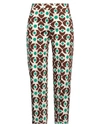 Camicettasnob Woman Pants Brown Size 8 Cotton, Elastane In Brown
