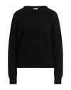 Vicolo Woman Sweater Black Size Onesize Polyamide, Acrylic, Wool, Mohair Wool, Elastane