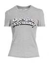 OPENING CEREMONY OPENING CEREMONY WOMAN T-SHIRT GREY SIZE L COTTON