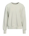 Les Tien Man Sweatshirt Light Grey Size L Cotton