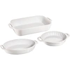 STAUB CERAMICS 3-PC MIXED BAKING DISH SET