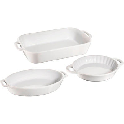 Staub Ceramics 3-pc Mixed Baking Dish Set