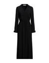 Liviana Conti Woman Midi Dress Black Size 6 Viscose, Acetate