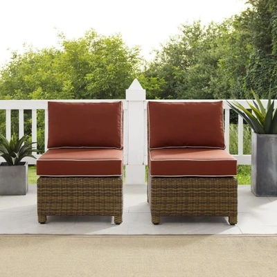 Crosley Furniture - Bradenton Outdoor Wicker Chair Set