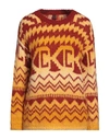 Stefanel Woman Sweater Yellow Size L Acrylic, Alpaca Wool, Polyamide, Mohair Wool, Wool In Yellow