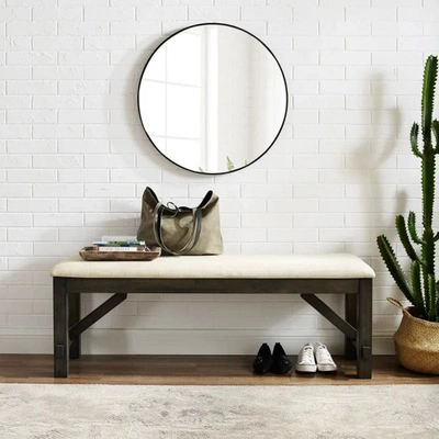 Crosley Furniture Hayden Dining Bench Slate
