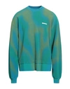 BONSAI BONSAI MAN SWEATSHIRT GREEN SIZE XL COTTON