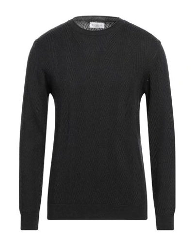 Bellwood Man Sweater Steel Grey Size 42 Cotton, Cashmere