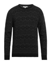Crossley Man Sweater Black Size Xl Wool, Viscose, Polyamide, Cashmere