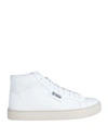Natural World Woman Sneakers White Size 10 Leather
