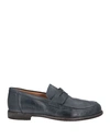 Moma Man Loafers Navy Blue Size 12 Soft Leather