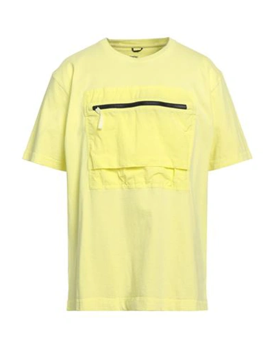 Nemen Man T-shirt Yellow Size Xxl Cotton