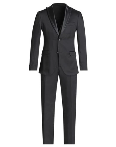 Musani Man Suit Black Size 34 Viscose, Polyester