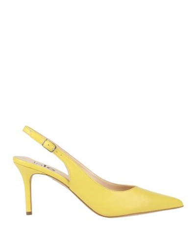 Islo Isabella Lorusso Woman Pumps Light Yellow Size 10 Soft Leather In Yellow