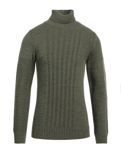 Yoon Man Turtleneck Military Green Size 44 Acrylic, Virgin Wool, Alpaca Wool, Viscose