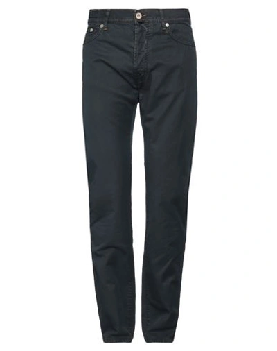 Jacob Cohёn Man Pants Midnight Blue Size 34 Cotton, Hemp