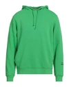 Daniele Alessandrini Homme Man Sweatshirt Green Size L Cotton, Polyester
