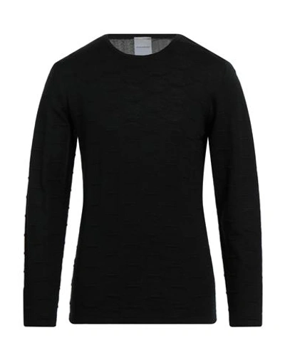 PRIMO EMPORIO PRIMO EMPORIO MAN SWEATER BLACK SIZE XXL MERINO WOOL