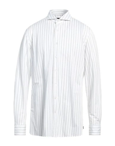 Lardini Man Shirt White Size Xl Cotton