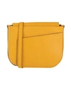 Valextra Woman Cross-body Bag Yellow Size - Calfskin