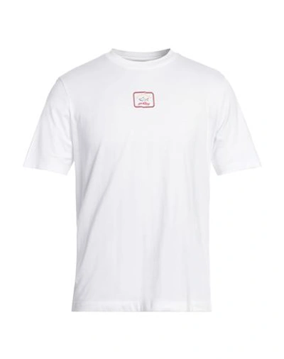 Paul & Shark Man T-shirt White Size S Cotton