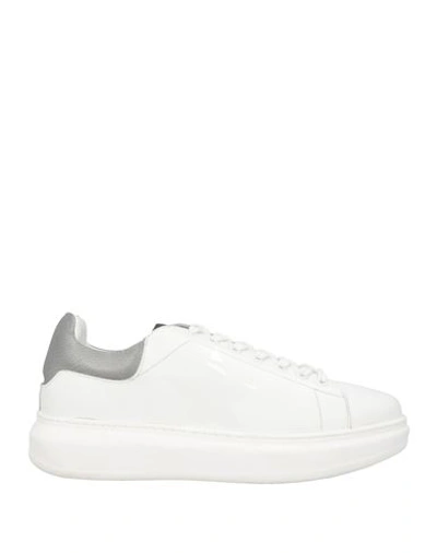 Nira Rubens Man Sneakers White Size 9 Soft Leather