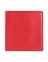 Il Bisonte Man Document Holder Red Size - Soft Leather