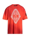 A-cold-wall* Man T-shirt Red Size Xl Cotton