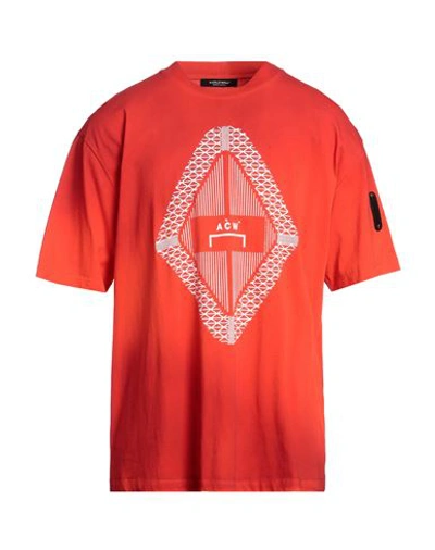A-cold-wall* Man T-shirt Red Size Xl Cotton In Red