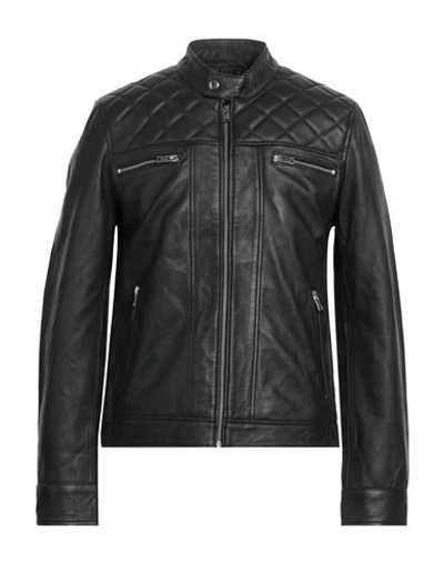 Bolongaro Trevor Man Jacket Black Size Xl Sheepskin