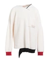 Marni Man Sweater Cream Size 40 Virgin Wool, Cotton In White