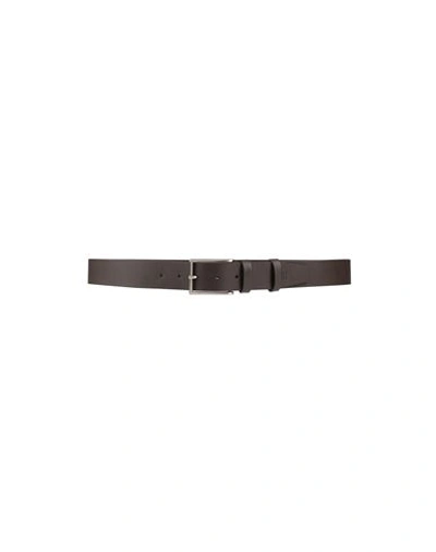 Primo Emporio Man Belt Dark Brown Size 43 Soft Leather