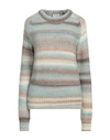 Paul & Joe Woman Sweater Dove Grey Size 2 Virgin Wool, Acrylic