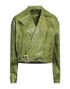 Siste's Woman Jacket Light Green Size Xs Polyester, Elastane