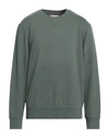 Bl'ker Man Sweatshirt Sage Green Size Xl Cotton