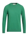 Lucques Man Sweater Green Size 44 Wool, Cashmere In Green