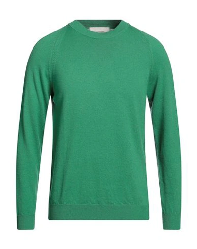 Lucques Man Sweater Green Size 42 Wool, Cashmere