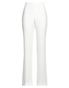 Gai Mattiolo Woman Pants White Size 8 Polyester