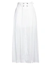 No-nà Woman Maxi Skirt White Size M Cotton