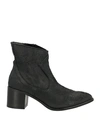 Islo Isabella Lorusso Woman Ankle Boots Black Size 10 Soft Leather In Black