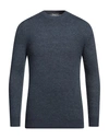 Havana & Co. Man Sweater Pastel Blue Size Xxl Acrylic, Mohair Wool, Wool, Elastane In Blue