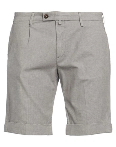 Briglia 1949 Man Shorts & Bermuda Shorts Grey Size 38 Cotton, Elastane
